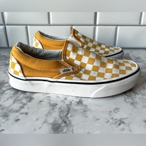 VANS Checkerboard Classic Slip-On Shoes